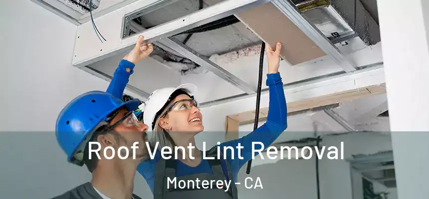  Roof Vent Lint Removal Monterey - CA